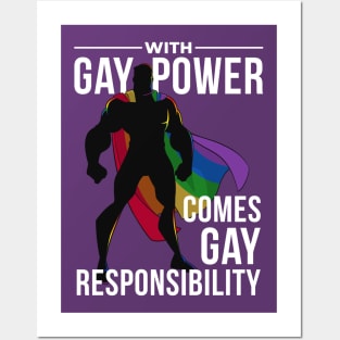 Gay Power Posters and Art